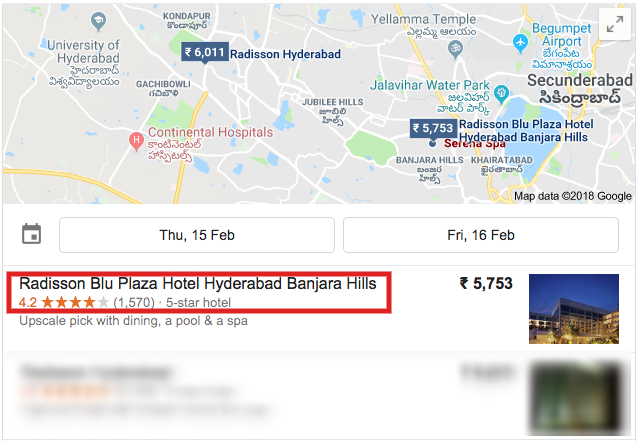 interaction with customers through google maps